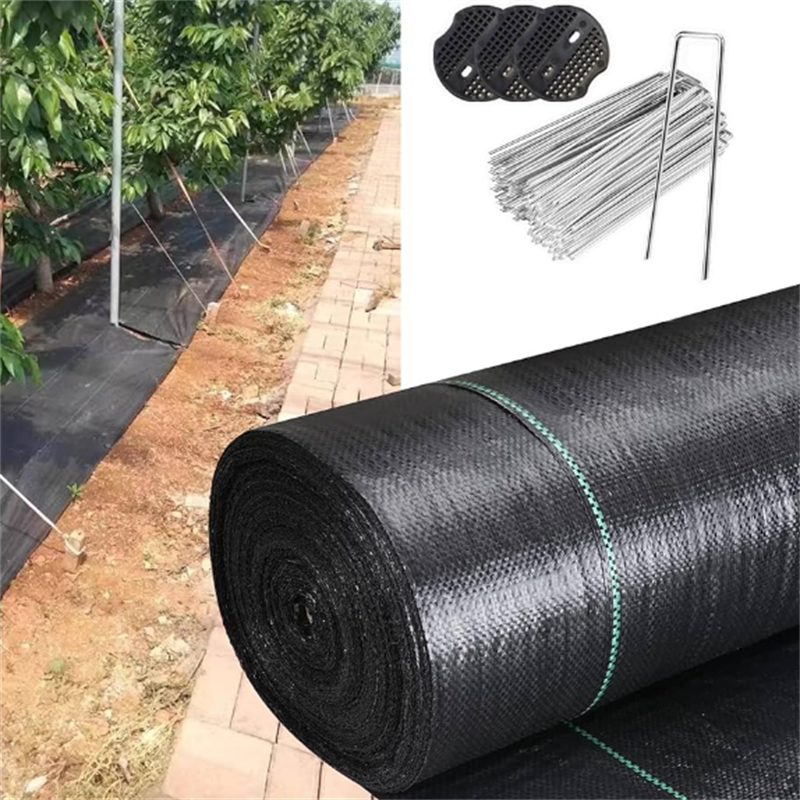 Factory Price PP Weed Barrier Mat Membrane Anti UV Garden Ground Cover Landscape Fabric Polypropylene Anti Grass Cloth