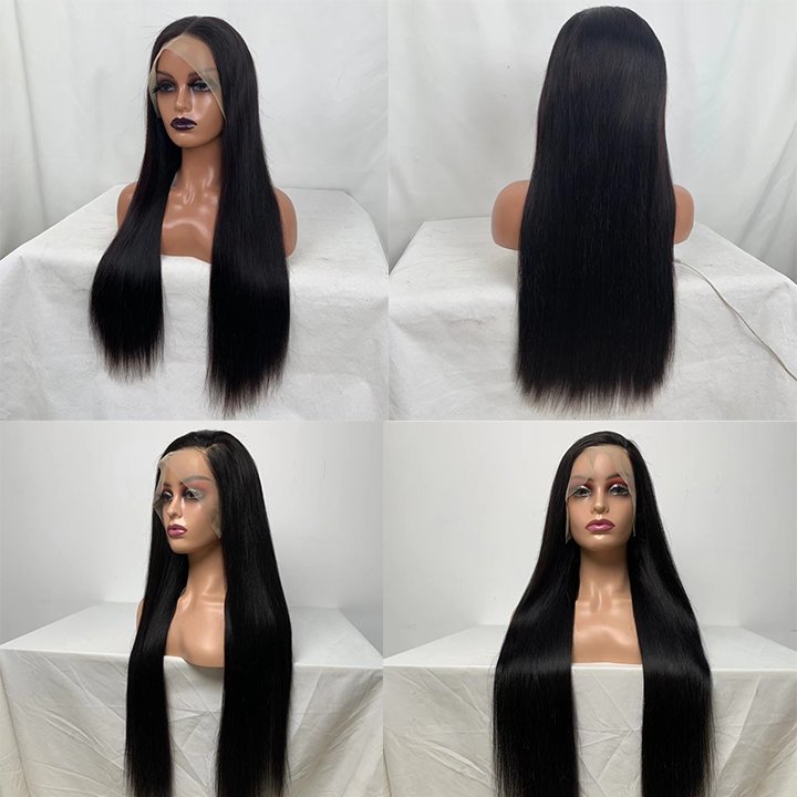 Wholesale Price Body Wave 150% Chinese Human Hair Lace Front Wig 13*4/4*4 Remy lace Wigs Natural Human Hair Wigs Fast Shipping