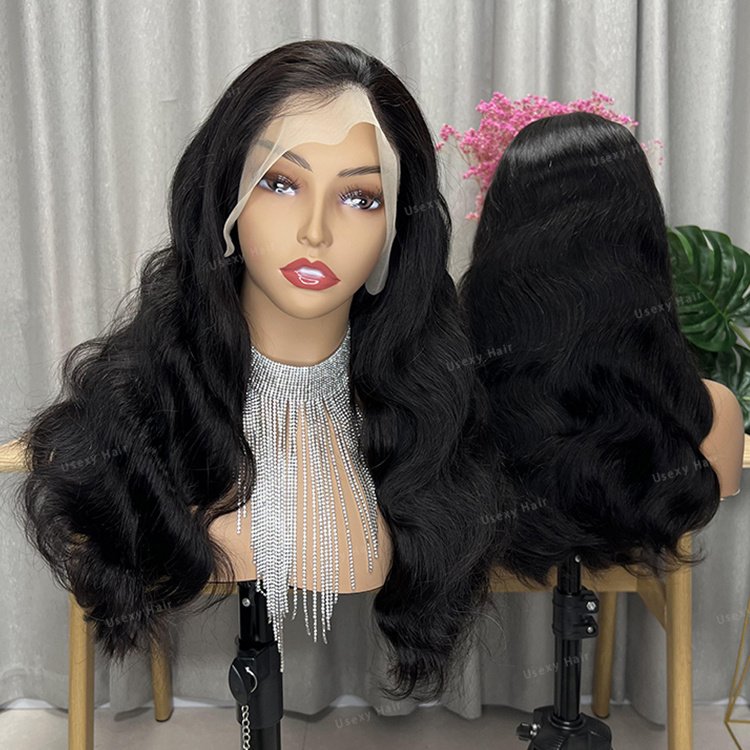 High Quality Raw Vietnamese Virgin Human Hair Vendors Loose Body Deep Wave Lace Front Wigs Glueless Full Hd Lace Frontal Wigs
