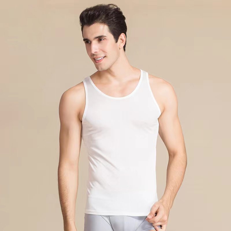 Custom Logo Muscle Tank Top Men Sports Gym Vests Mens Ribbed Tank Tops