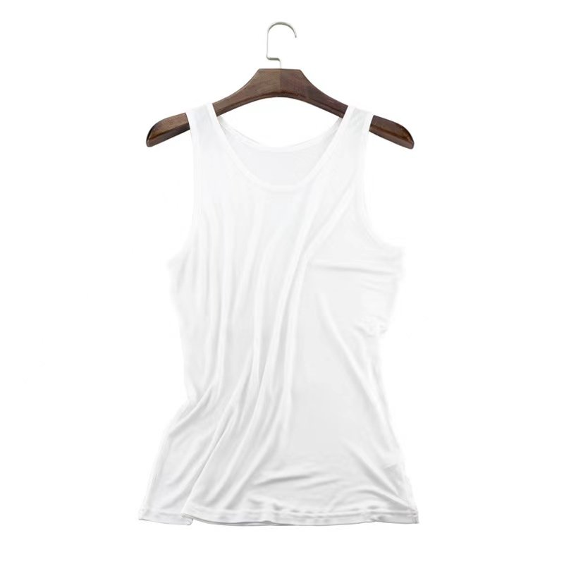 Custom Logo Muscle Tank Top Men Sports Gym Vests Mens Ribbed Tank Tops