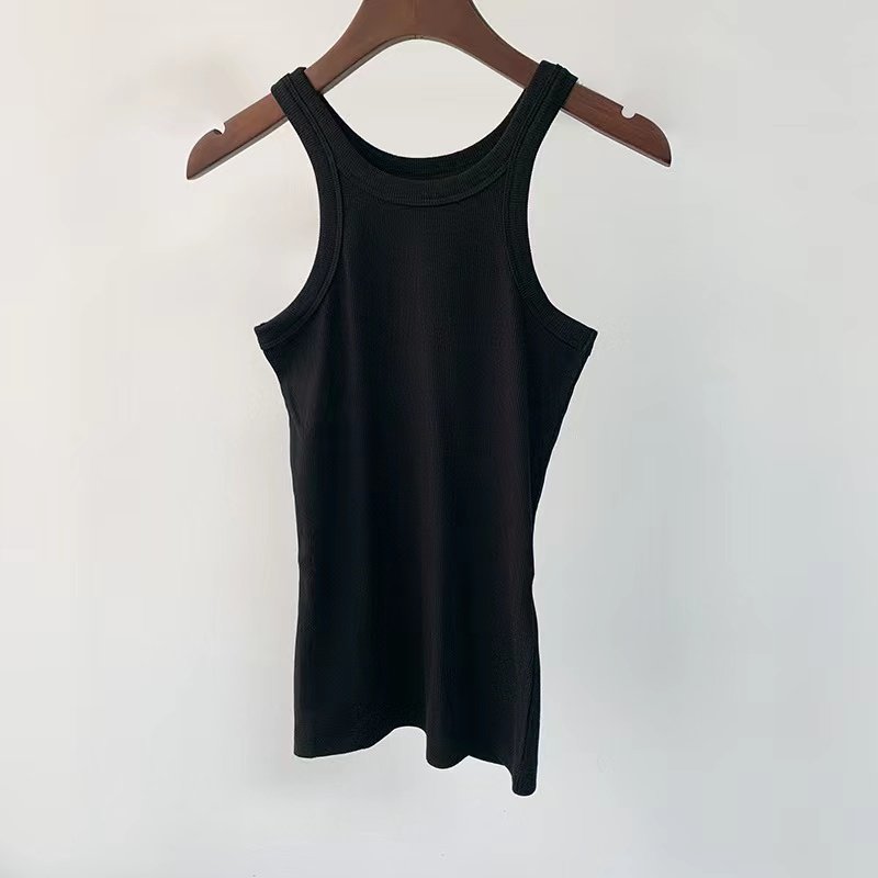 Custom Logo Muscle Tank Top Men Sports Gym Vests Mens Ribbed Tank Tops