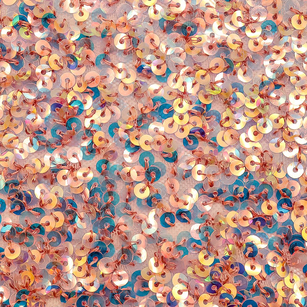 Hot Selling Sequin Embroidery Fabric Polyester Spandex Tulle Mesh Sequin Fabric For Wedding Dress