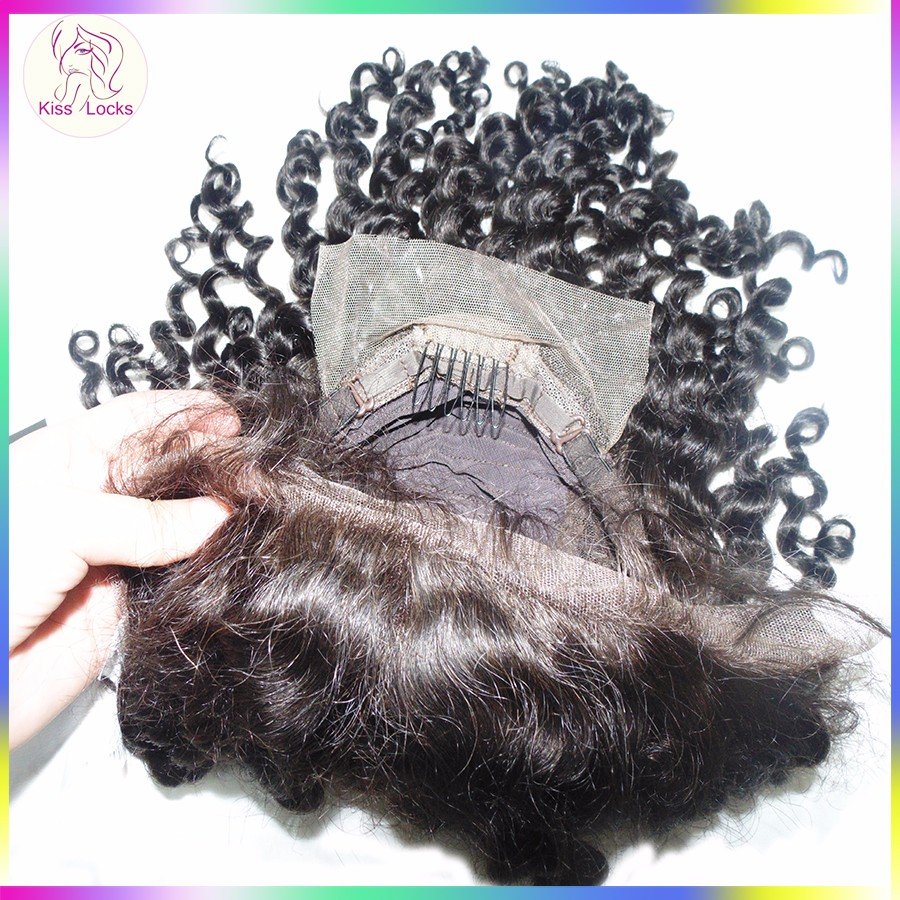 Raw Hair Preplucked small knots 13x6 Deep Wave HD Lace Front Wig 360 wigs deep parting