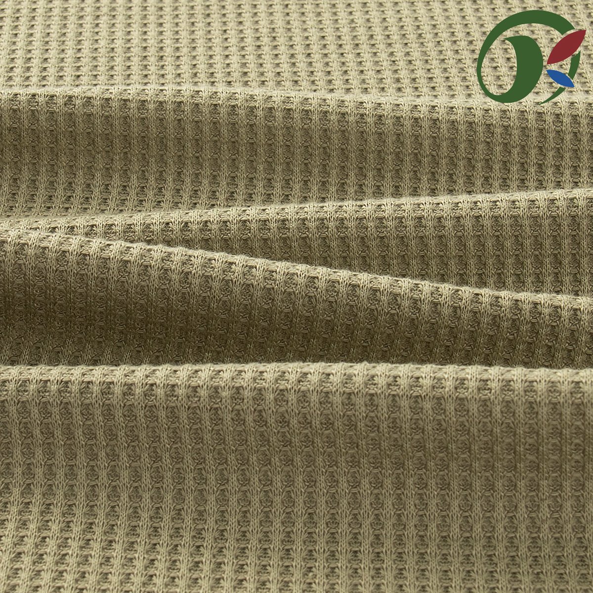 30038 Customized double-sided stretch 97% polyester 3% spandex Waffle knit fabric for stylish spring and summer clothing