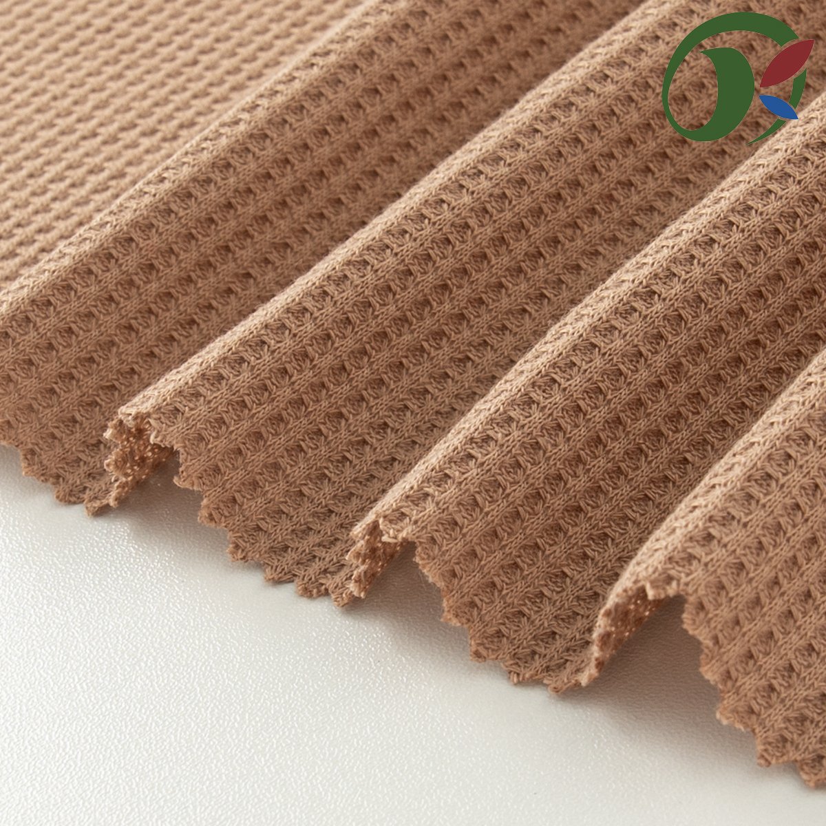 30038 Customized double-sided stretch 97% polyester 3% spandex Waffle knit fabric for stylish spring and summer clothing