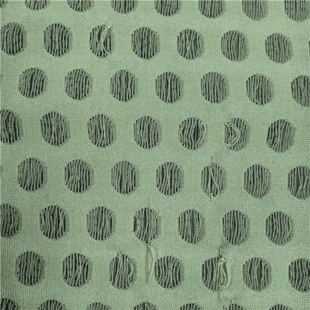 100%polyester lace fabric ,dot and dot knitted fabric,Can be used for clothing fabrics,thin and breathable,Multi-color custom