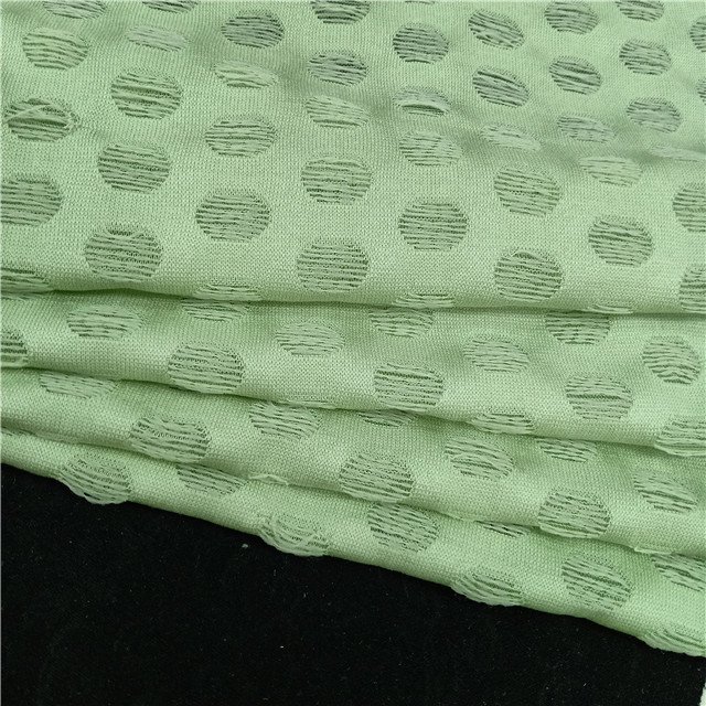 100%polyester lace fabric ,dot and dot knitted fabric,Can be used for clothing fabrics,thin and breathable,Multi-color custom