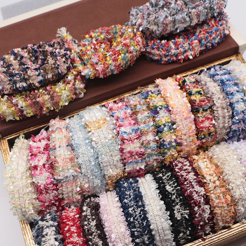 1.5CM Width FASHION Embroidery Lace Handmade DIY Hair Accessories Sewing Material Fabrics For Dresses