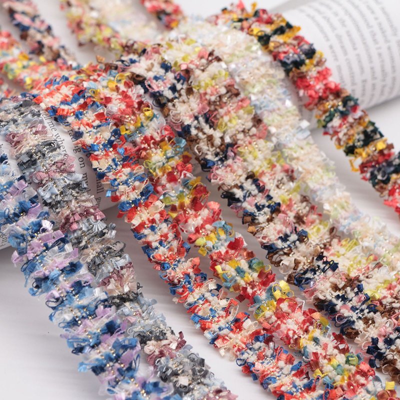 1.5CM Width FASHION Embroidery Lace Handmade DIY Hair Accessories Sewing Material Fabrics For Dresses