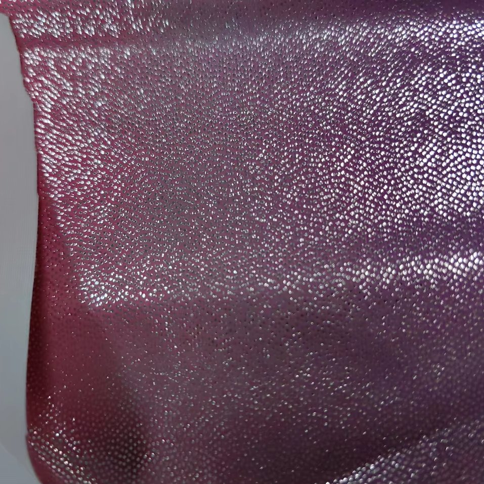 Custom 4 way Stretch Ombre Gradient Shiny Gold Foil Hologram Swimwear Sportswear Leopard Fabric