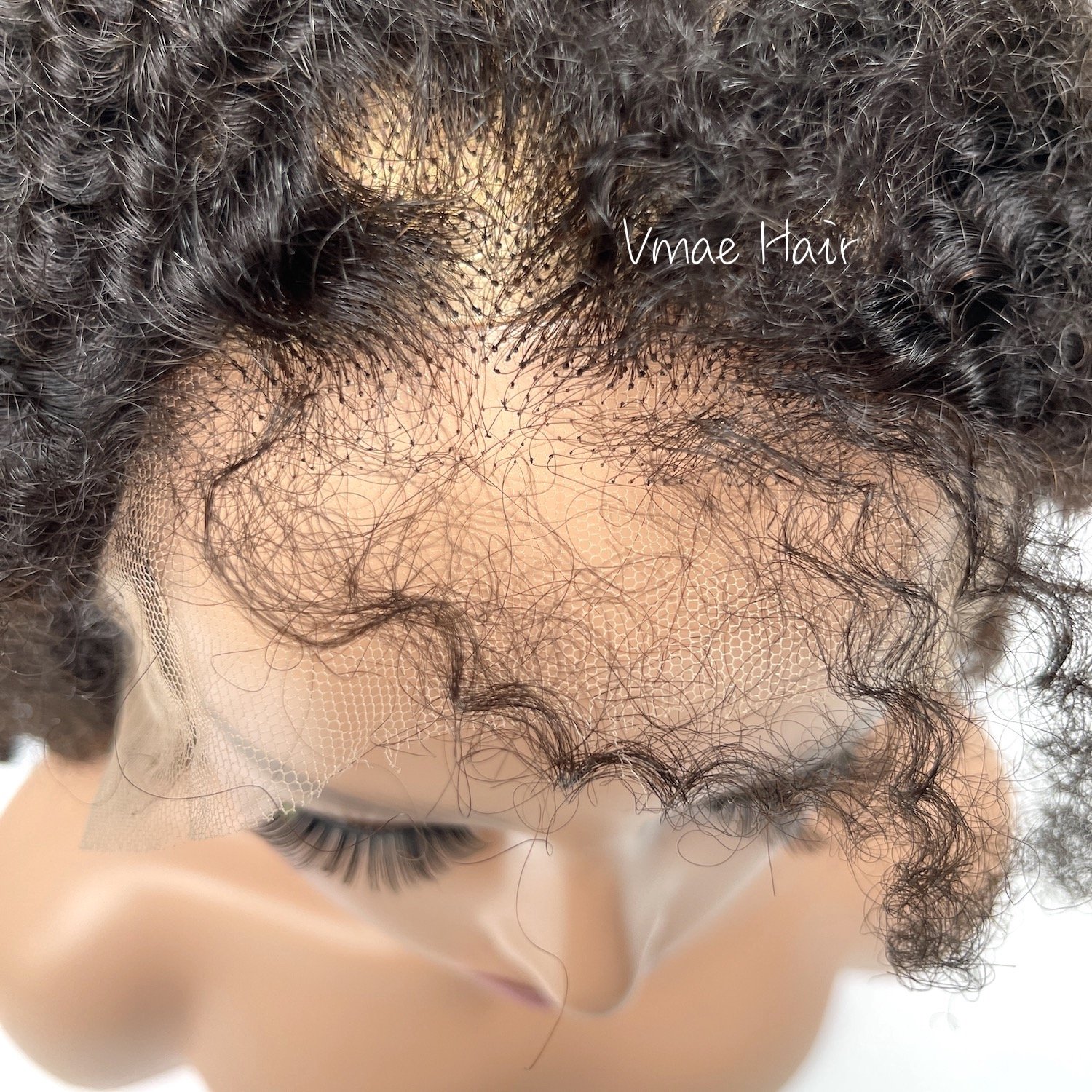 VMAE Unprocessed Virgin Raw Afro Kinky Curly 4B Human Hair 13*6 HD Lace Frontal Wig Lace Front Wigs for Black Women