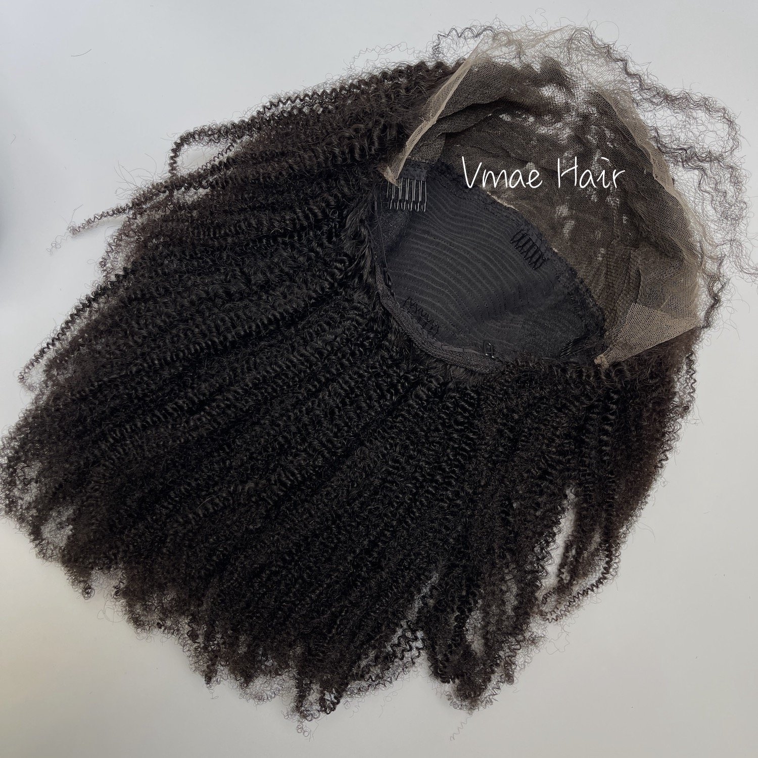 VMAE Unprocessed Virgin Raw Afro Kinky Curly 4B Human Hair 13*6 HD Lace Frontal Wig Lace Front Wigs for Black Women