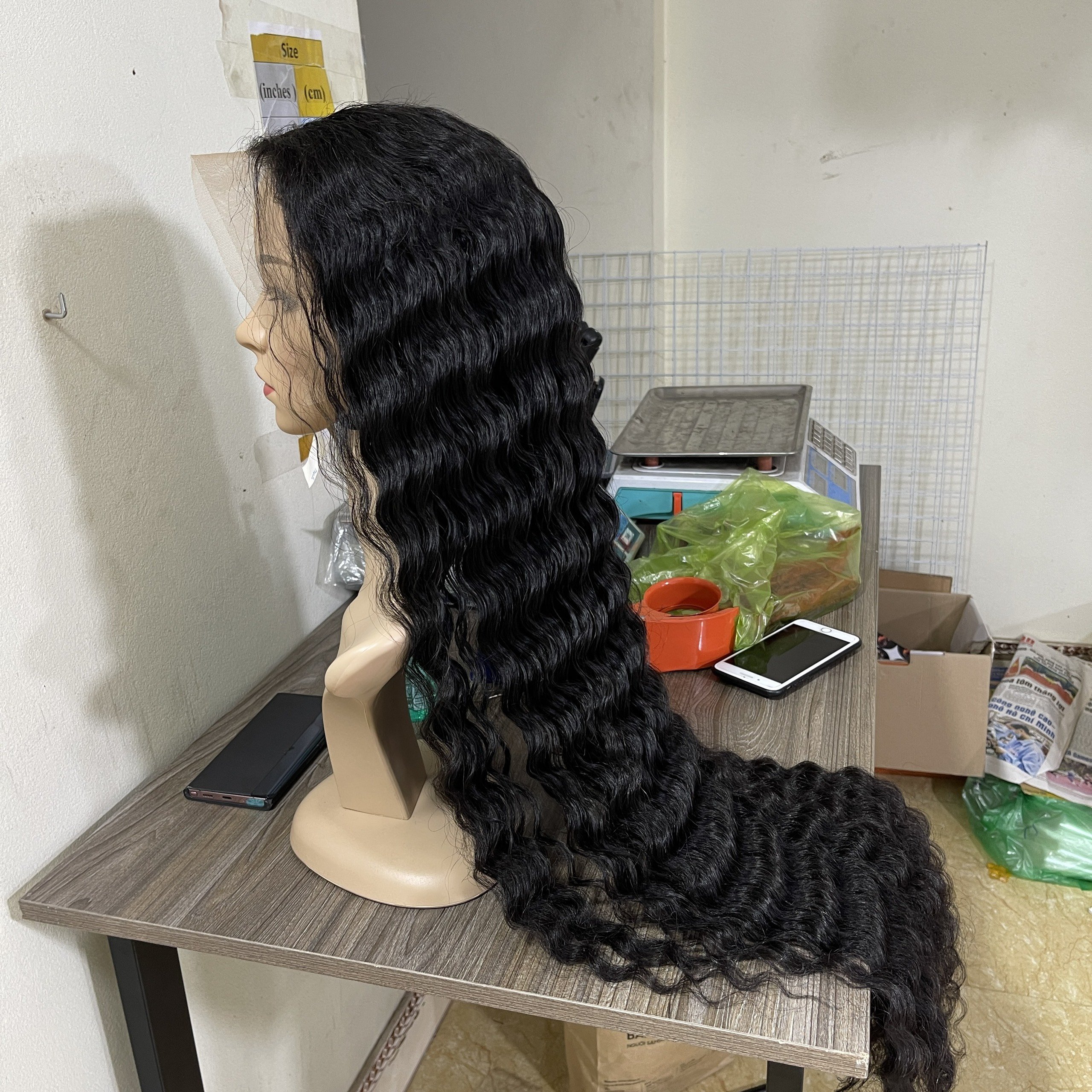30 - 34 inches Loose Deep Wave Transparent HD 13*4 13*6 360 Full Lace Front Wigs glueless virgin human hair wigs