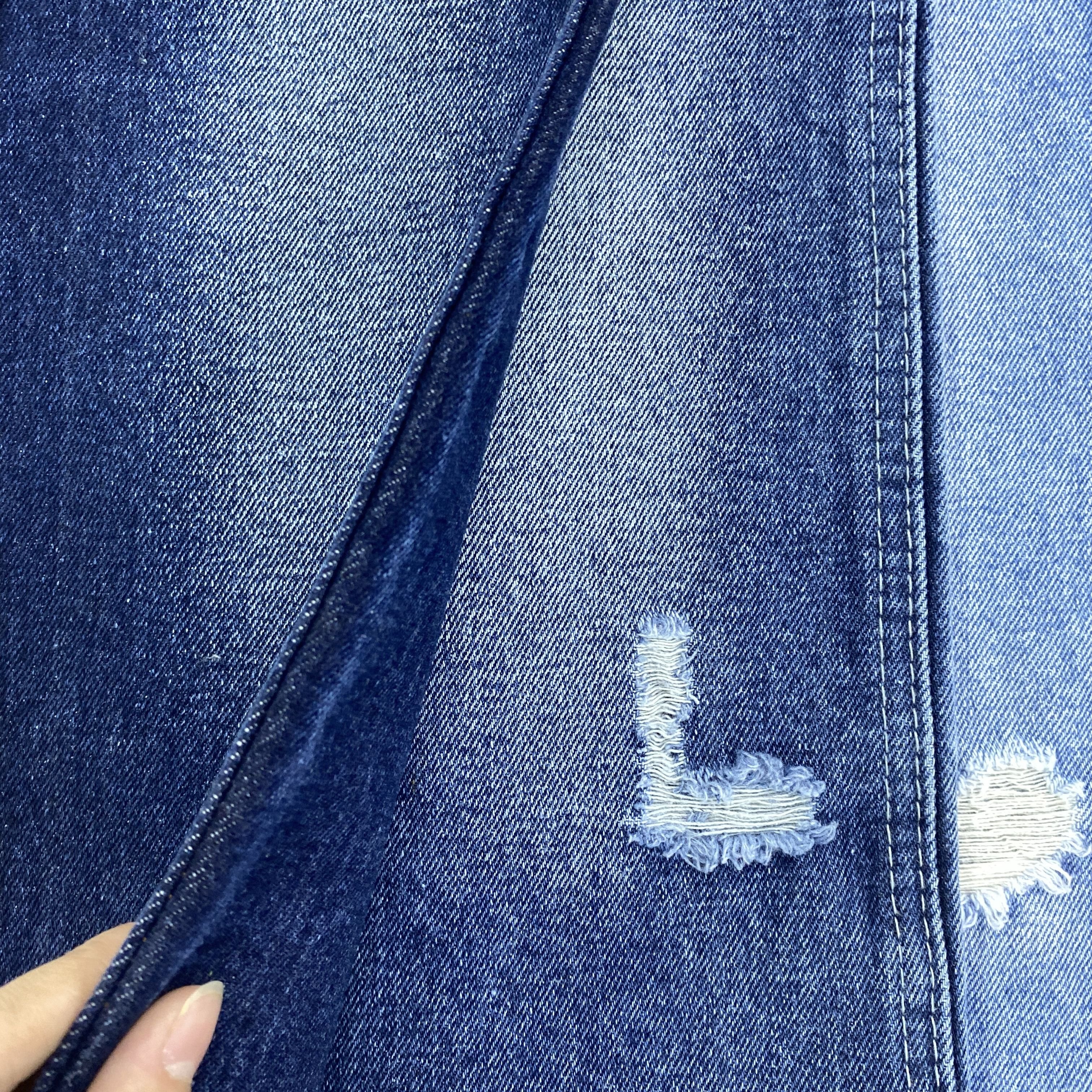 100% Cotton Raw Material 14.5oz Heavy Weight Jean Back Selvedge Denim Fabric recycled