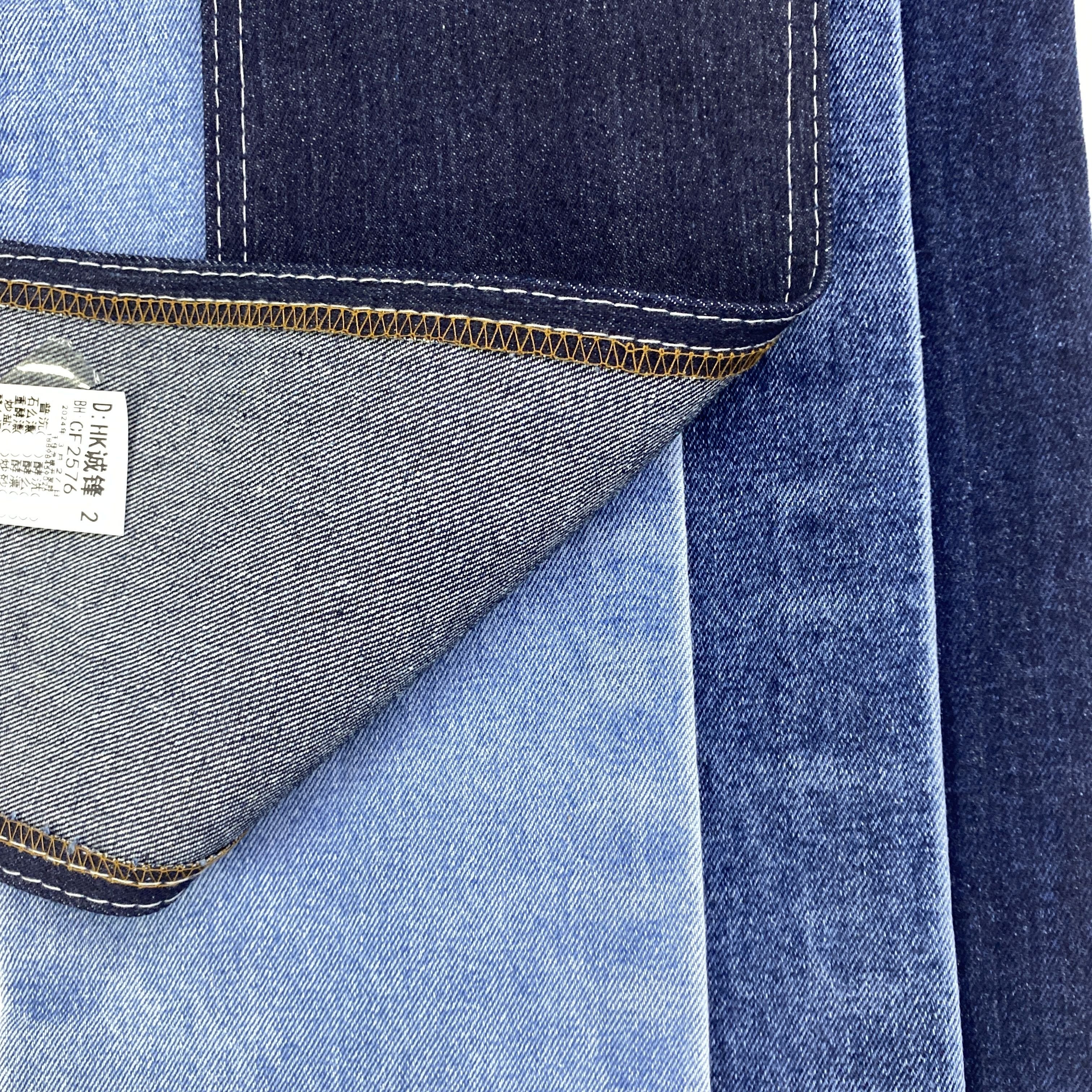 100% Cotton Raw Material 14.5oz Heavy Weight Jean Back Selvedge Denim Fabric recycled