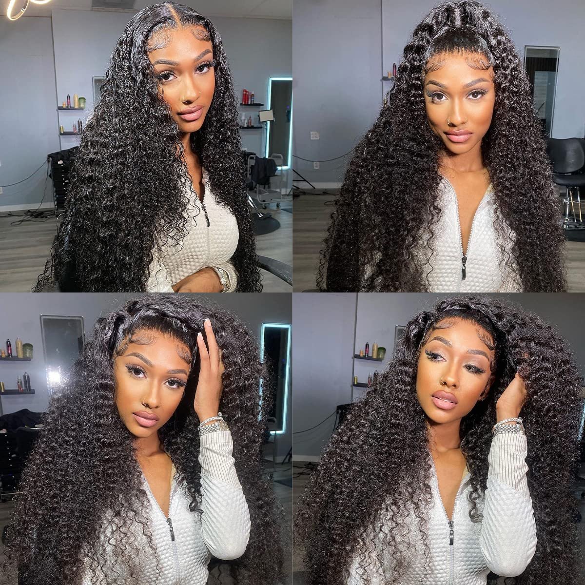 Vendor Raw Brazilian 13x6 HD Swiss Human Hair Transparent Lace Front Wig Deep Wave HD Lace Frontal Wig for Black Women