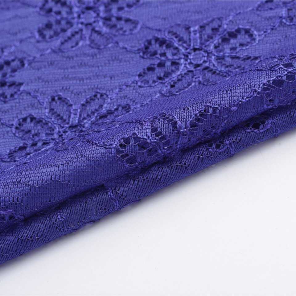 Wholesale Multi-color Lace Fabric Nylon stretchy Lace For Women Clothing