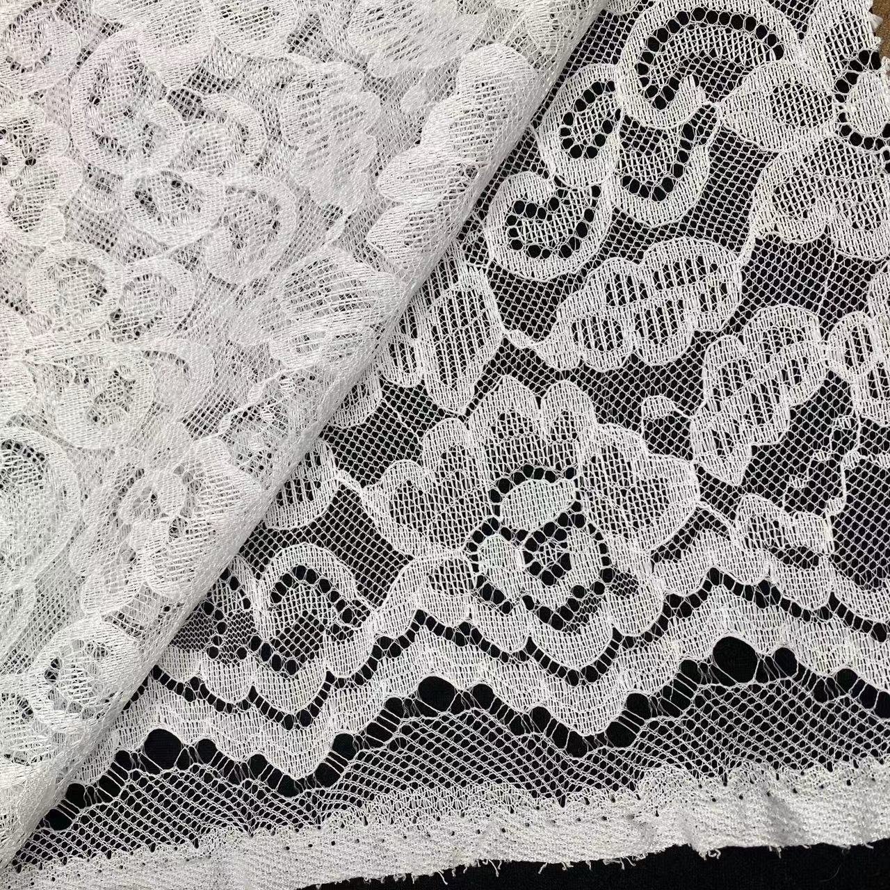 100% polyester lace fabric,Flower lace embroidery fabric,wedding dress lace fabric for women,Soft ,Multi-color custom,wholesale