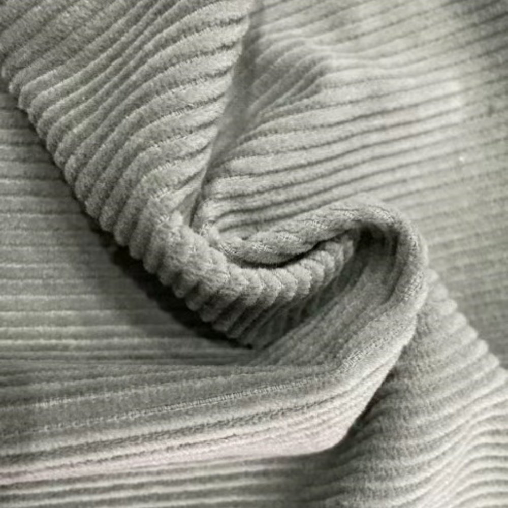 Wide Wale Corduroy fabrics For Home Textile Grey Corduroy Home Textile fabric Polyester fabric