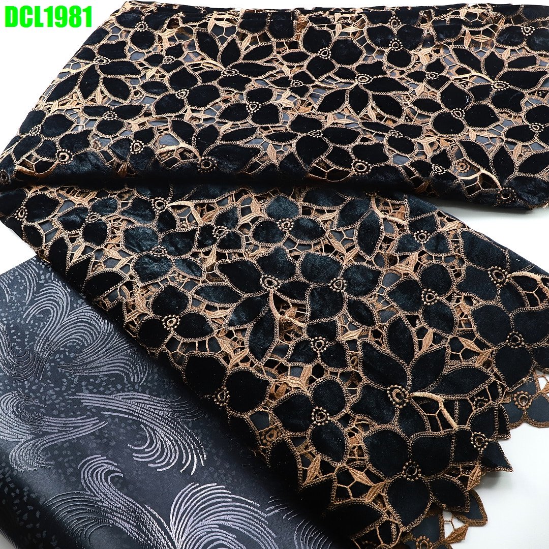 New Fashion African cord guipure lace embroidery fabric wedding dress Nigerian women clothings wine lace fabric