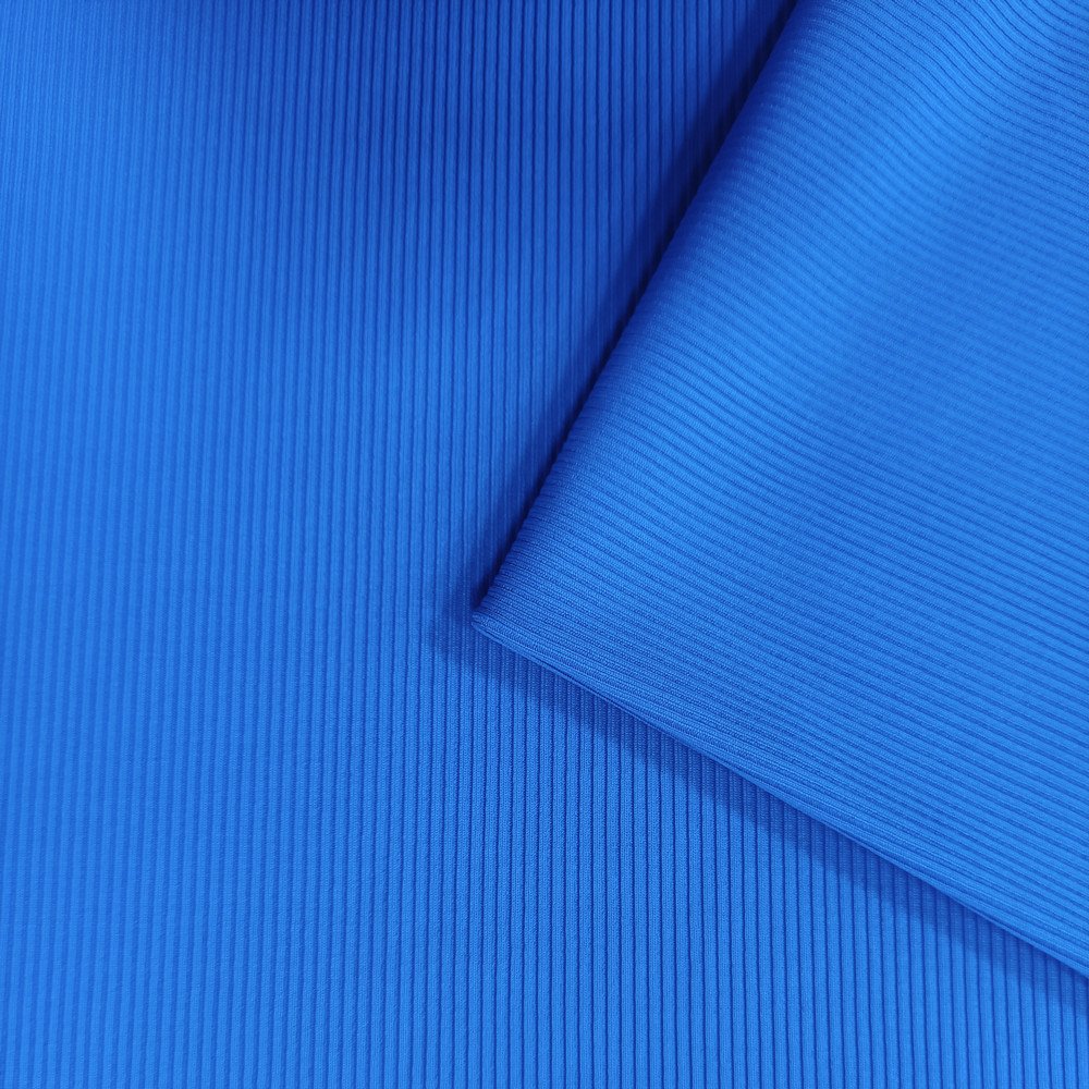 JN312TB8 86%nylon14%spandex weft knitted high strech rib fabric for swimwear, sportswear cuff and women tights.
