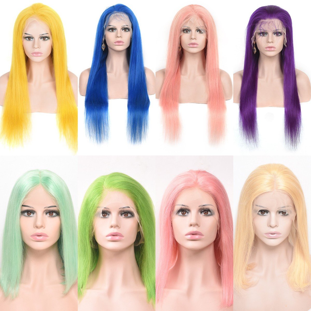 Cheap Lace Front 613 Honey Blonde Bob Wig,Short Bob Hd Full Lace Human Hair Wig,613 transparent Human Hair Lace Front Wig