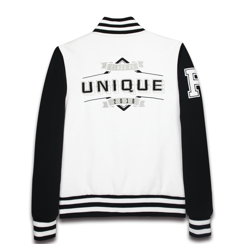 Sunproof High Quality Fleece Custom Baseball Letterman Varsity Bomber Jacket