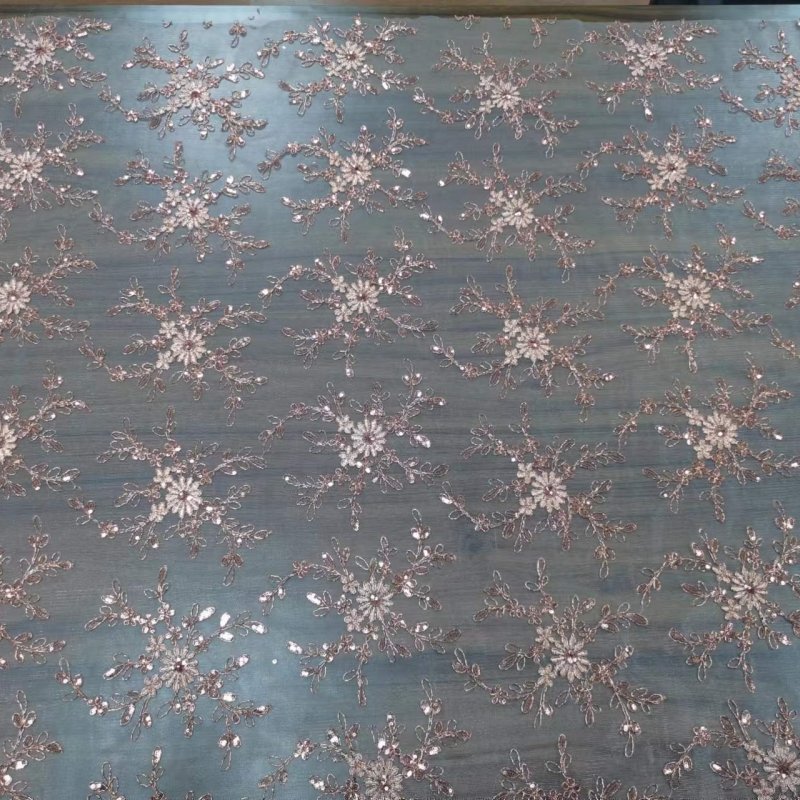 2024 new design 3-in-1 embroidery fabric for lady garment