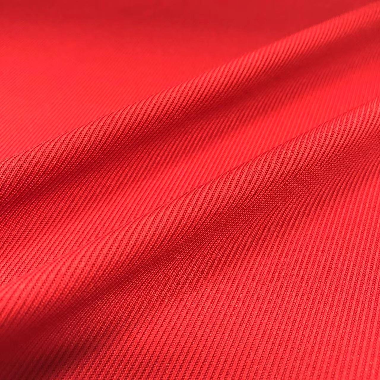 stock garment 100% Polyester knit breathable 1*1 RIB Fabric For clothing cuff and women wear