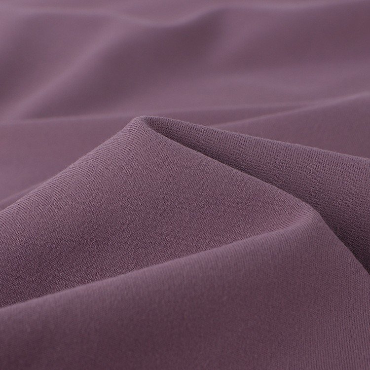 Hot Selling Classic 250g Polyester Imitation Cotton Warp Knitted Quick Drying Yoga Leggings Fabric with Jacquard Style Rib Girls