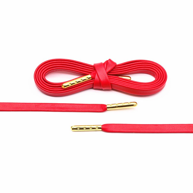Yrunfeety Shoelace 100-180CM PU Leather Shoelaces 11 Colors Luxury Leather Shoe Laces Soft Boot Laces for Leather Boot Sneakers