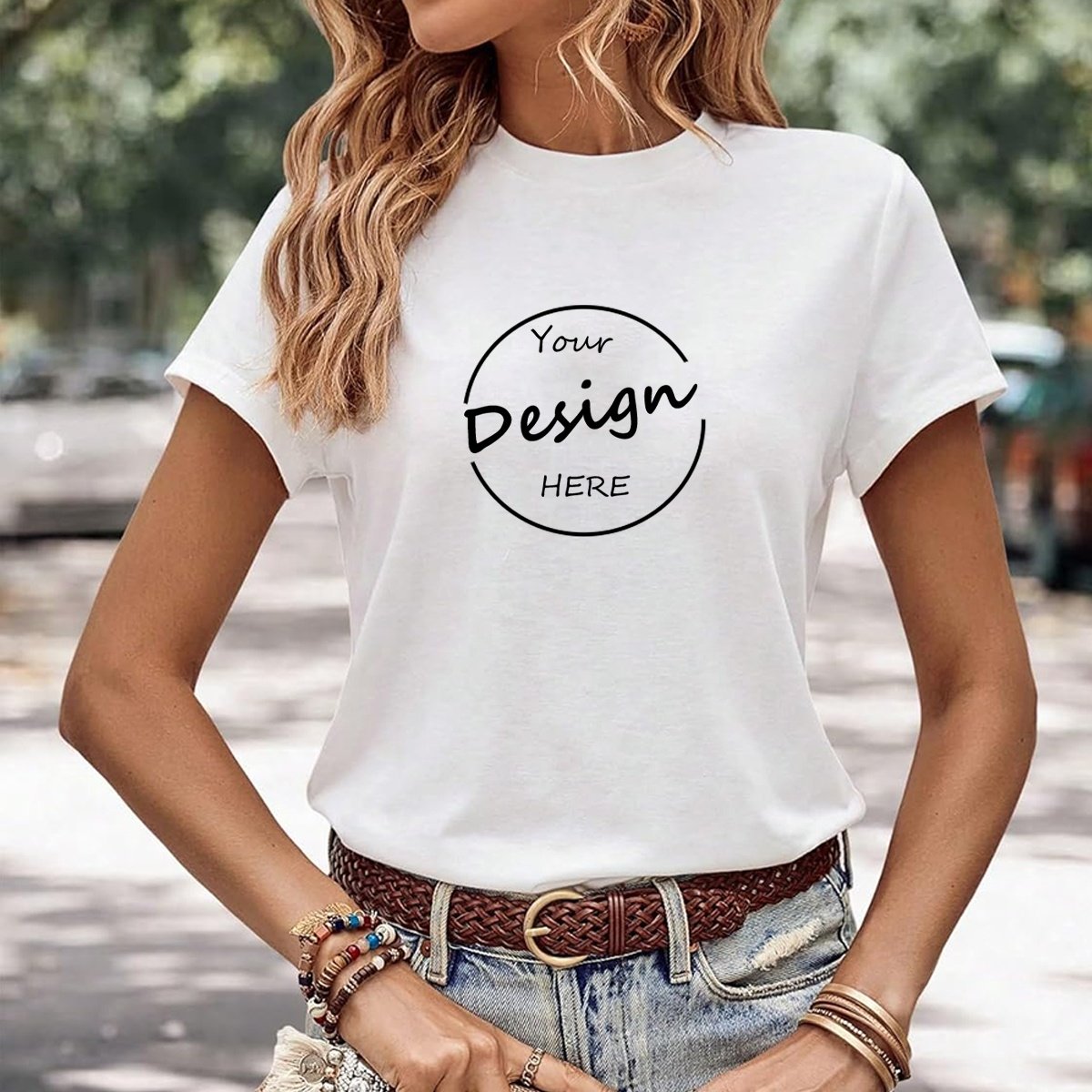 Oem Custom Silk Screen Print Lightweight 180 Gsm Cotton Ribbed Neck Black Running Workout Tee Loose Basic Women's T-shirt
