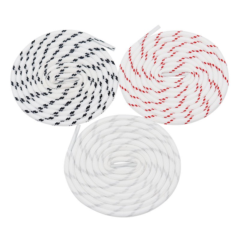 Weiou Manufacturer 50-200CM Length Rope Round Double Twill Elastic Silicone Shoelaces For Jumpmans, Y350 And brands Shoes