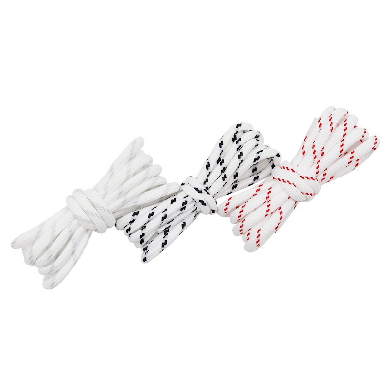 Weiou Manufacturer 50-200CM Length Rope Round Double Twill Elastic Silicone Shoelaces For Jumpmans, Y350 And brands Shoes