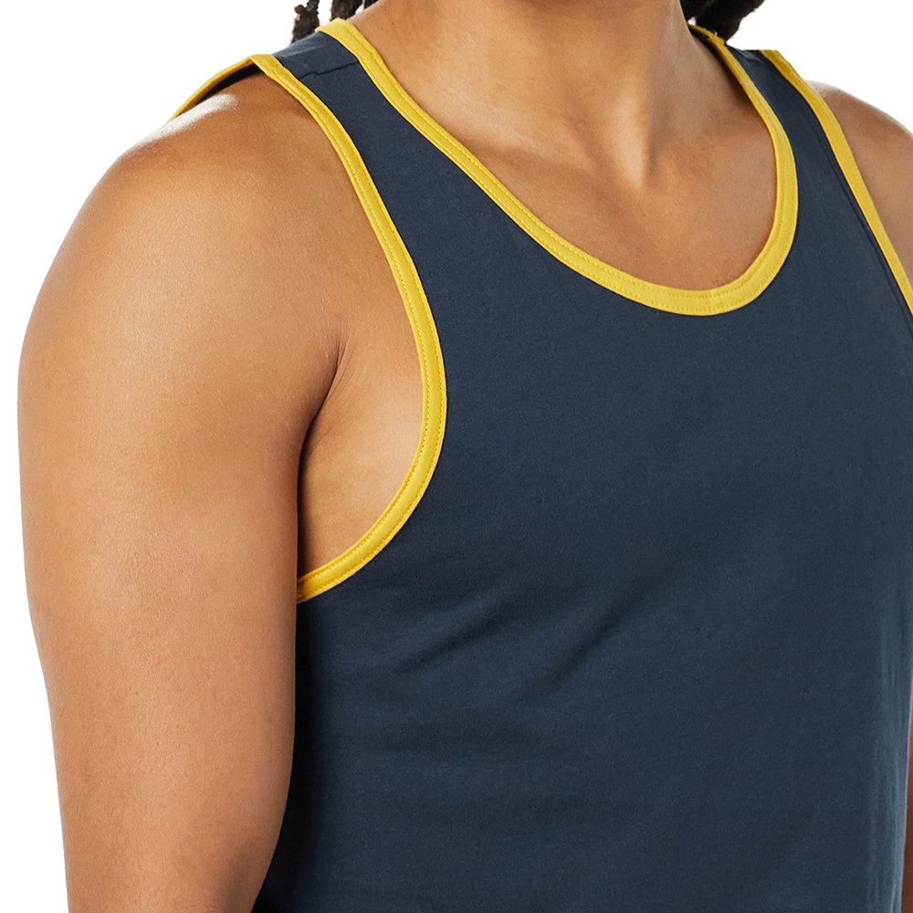 High Quality Men Tank Tops Square Cut Muscle Ribbed Tank Tops Custom Wholesale Gym Stringer Tank Top Men