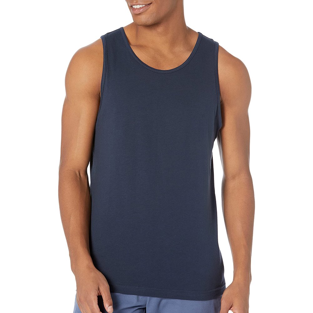 High Quality Men Tank Tops Square Cut Muscle Ribbed Tank Tops Custom Wholesale Gym Stringer Tank Top Men