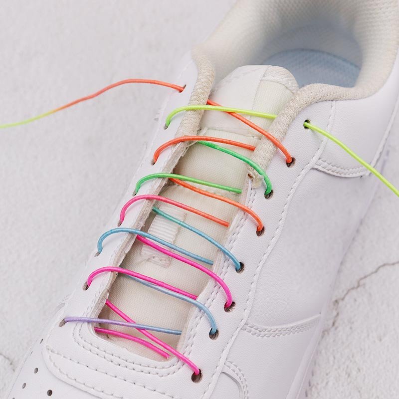 Weiou factory directly produces customized OEM ODM rope shoe laces elastic casual shoelace very thin rope 1.6mm laces