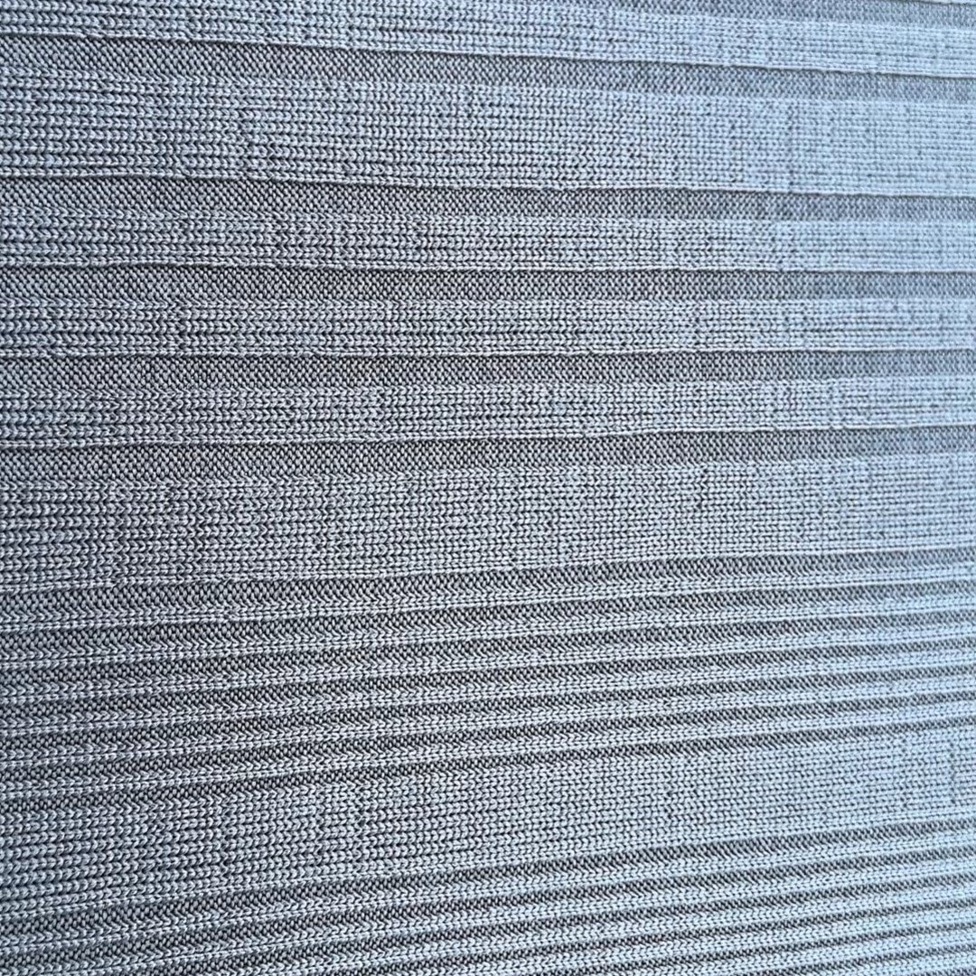 Factory Price High Quality 95% Polyester 5% Spandex Doris 220gsm Polyester Knit Rib Fabric For Sweater