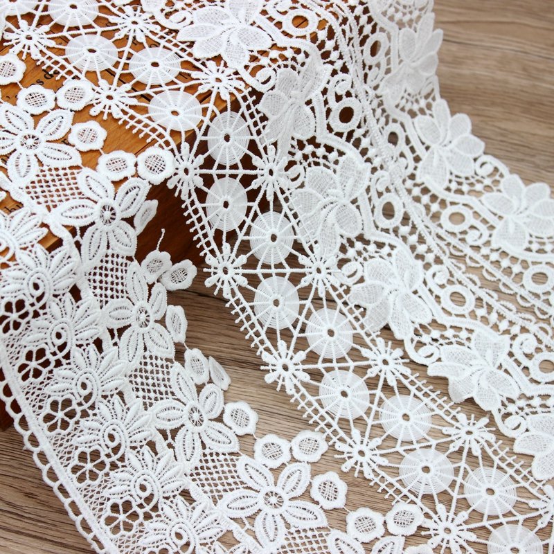 Zeal High Quality Beautiful Lace Ribbon Tape Lace Trim Diy Embroidered For Sewing Decoration African Lace Fabric