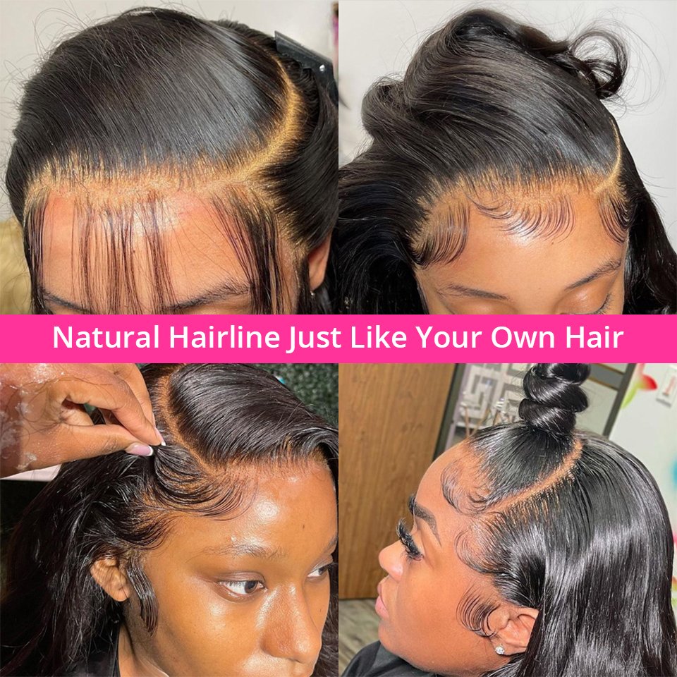 Lace Human Hair Wigs Remy Curly 13x4 Lace Wig 8''-30'' Colored Curly Pre Plucked Deep Wave Brazilian Ginger Orange Long