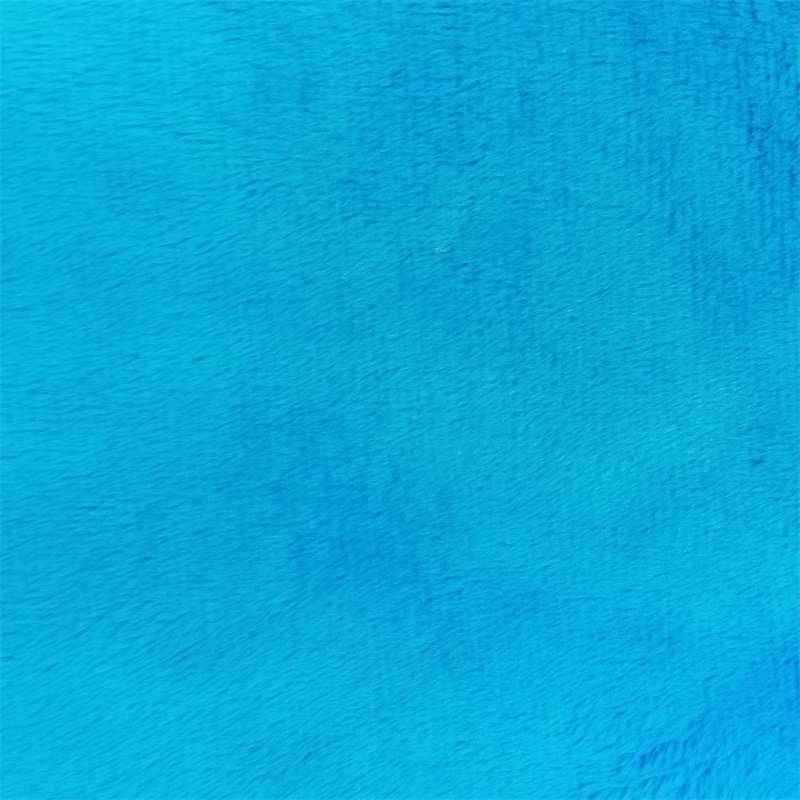 100% polyester 260gsm short plush soft velvet fabric for garments and toys