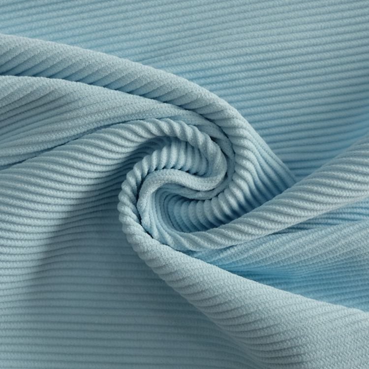 High Elastic Breathable Interlock Ribbed Nylon Spandex Fabric for Bikini,Activewear,Yoga, Swimwear