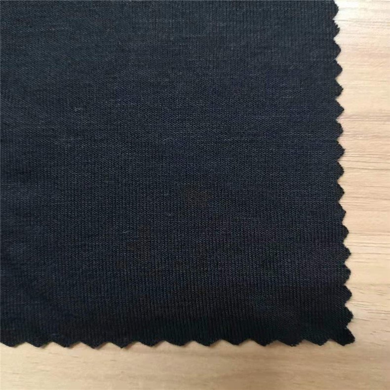 2023 ss popular weft knitting bamboo yarn textile for women sleepwear and pajamas fabric