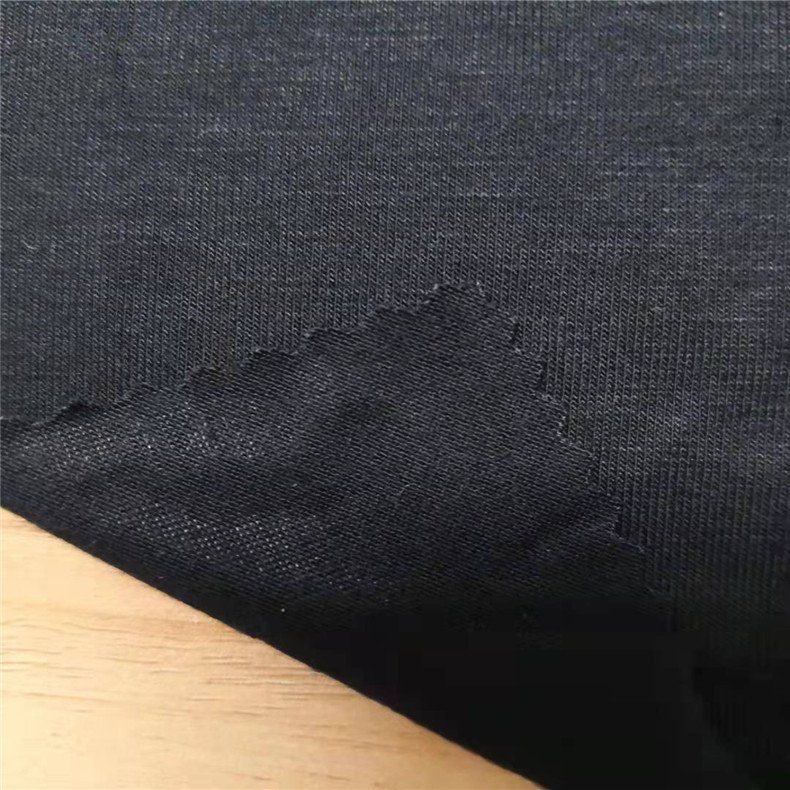 2023 ss popular weft knitting bamboo yarn textile for women sleepwear and pajamas fabric