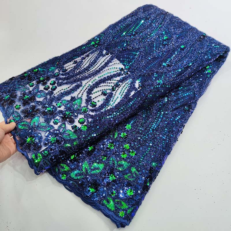 Wedding Dress Fashion Sequin Fabric Mesh Embroidery Embroidery Fabric Lace Lace Dress Fabric