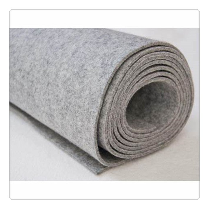 High quality support customization cheap 100 polyester needle felt for mattress polyest felt