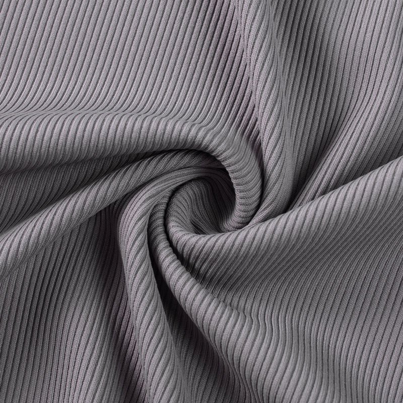 Wholesale stock ice cool feeling 90/10 nylon spandex 4 way stretch ribbed swimwear fabric