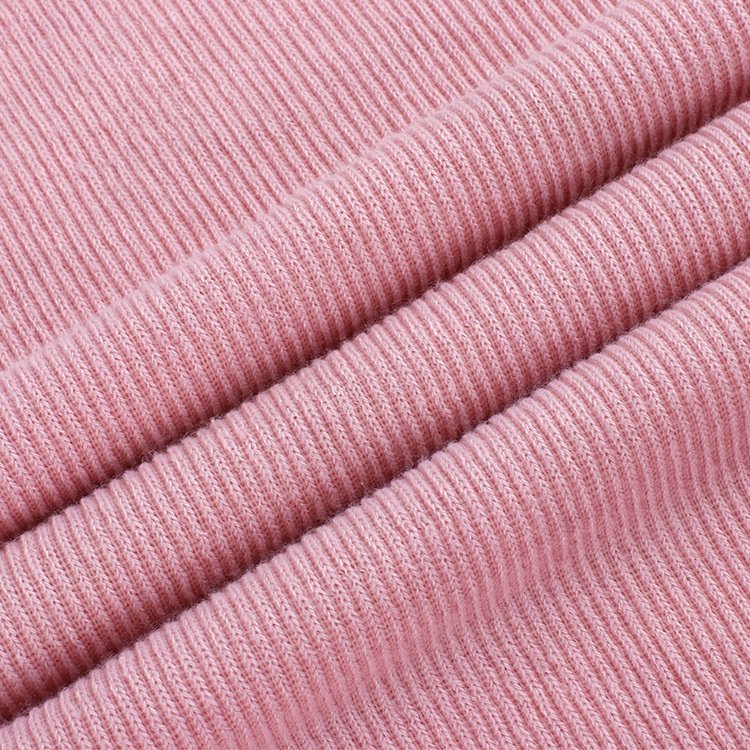 Best sell slub Wool thick needle striped rib sweater knitted Korean Cardigan coat fabric