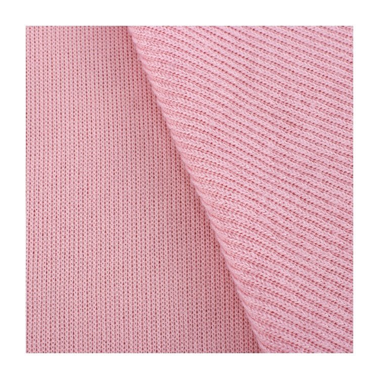 Best sell slub Wool thick needle striped rib sweater knitted Korean Cardigan coat fabric